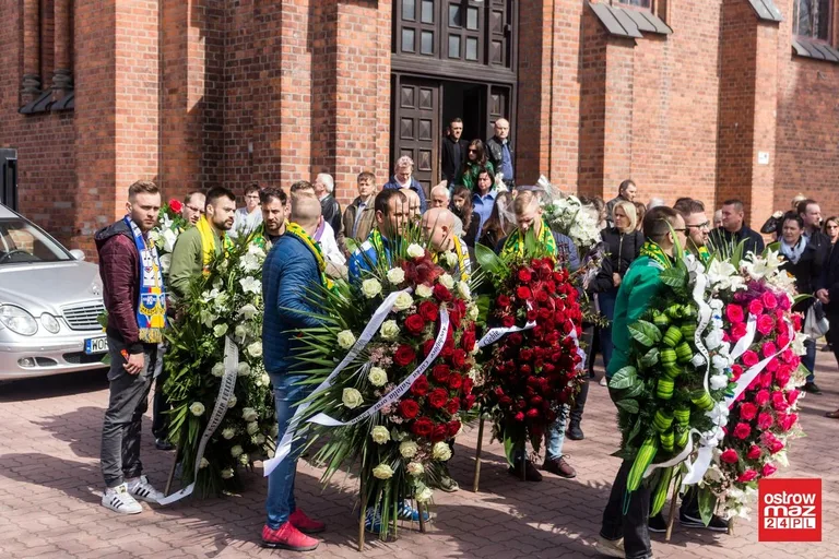 Ostatnia droga śp. Sławomira Różańskiego (zdjęcia)