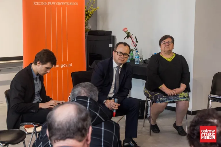 Rzecznik praw obywatelskich w Ostrowi Mazowieckiej (zdjęcia, wideo)