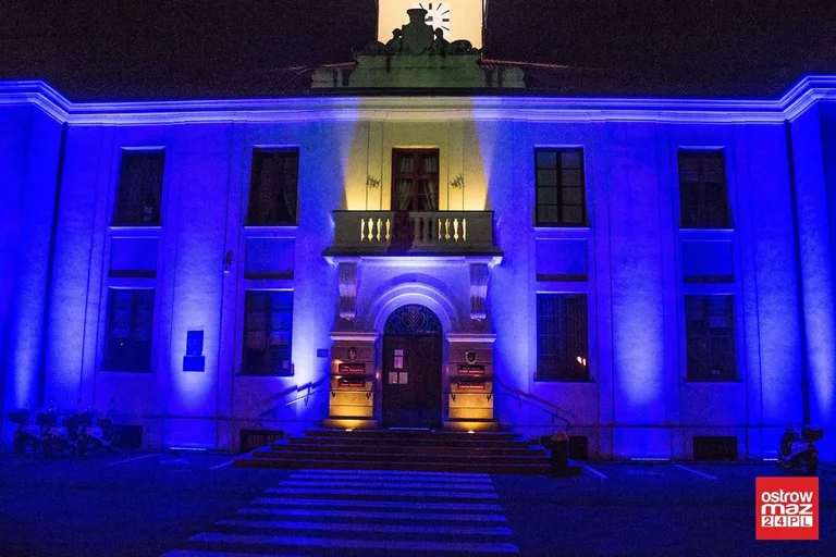 Ostrów Mazowiecka pamiętała o dzieciach z autyzmem (zdjęcia)