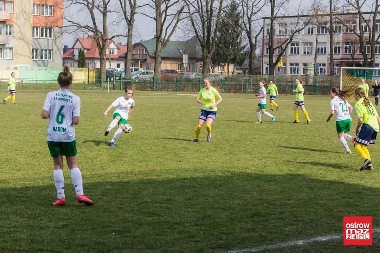 Ostrovianki zatrzymały lidera z Radomia (zdjęcia, wideo)