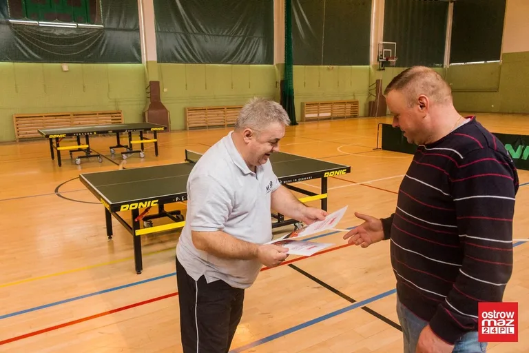 Artur Piersa najlepszym tenisistą stołowym (zdjęcia, wideo)