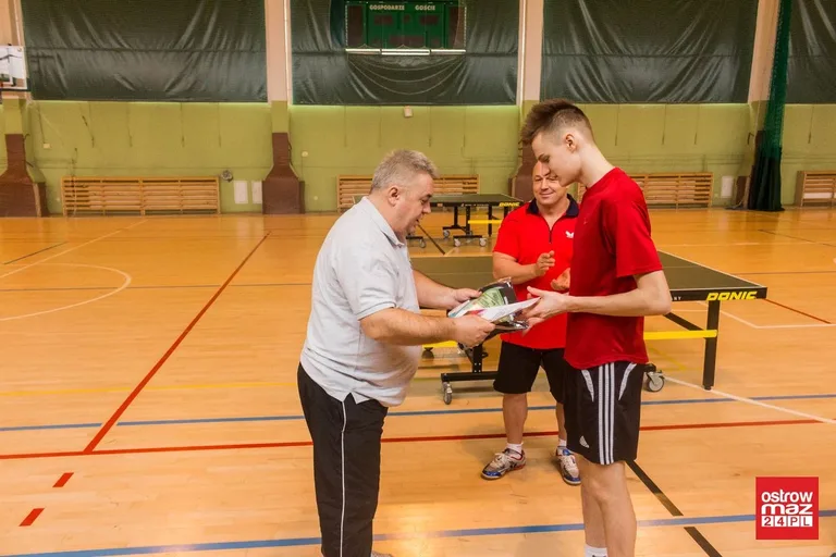 Artur Piersa najlepszym tenisistą stołowym (zdjęcia, wideo)