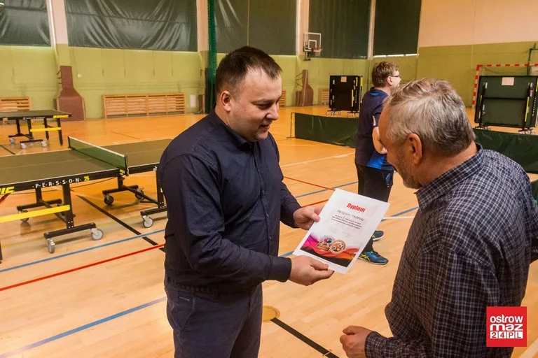Artur Piersa najlepszym tenisistą stołowym (zdjęcia, wideo)