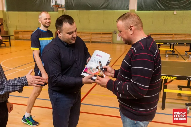 Artur Piersa najlepszym tenisistą stołowym (zdjęcia, wideo)