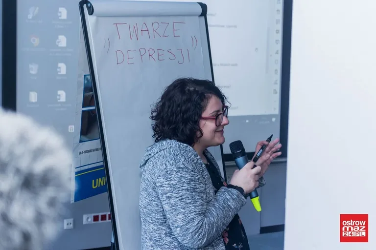 "Twarze depresji" w elektrowni (zdjęcia)