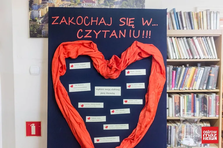 Kochają czytać. Biblioteka zaprosiła na walentynki (zdjęcia)