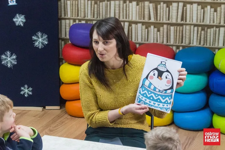 Ćwiczenia i zabawy logopedyczne w bibliotece (zdjęcia, wideo)
