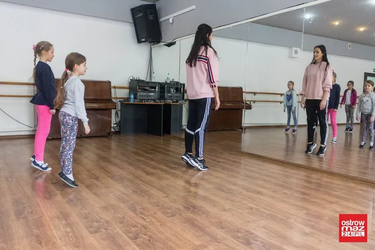 Edyta Szachniewicz uczyła ostrowskie dzieci tańca (zdjęcia, wideo)