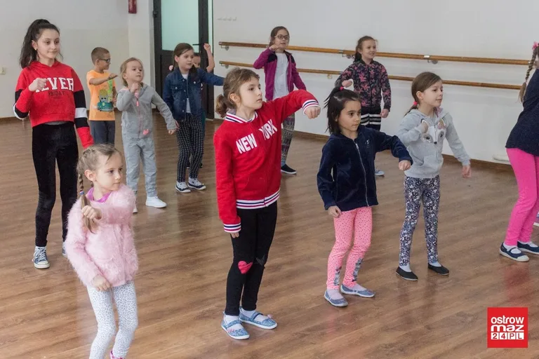 Edyta Szachniewicz uczyła ostrowskie dzieci tańca (zdjęcia, wideo)