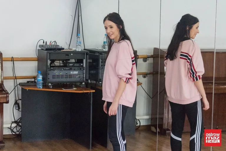 Edyta Szachniewicz uczyła ostrowskie dzieci tańca (zdjęcia, wideo)
