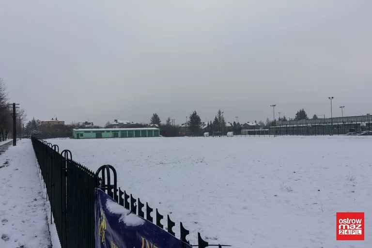 Zaśnieżona Ostrów Mazowiecka (zdjęcia)