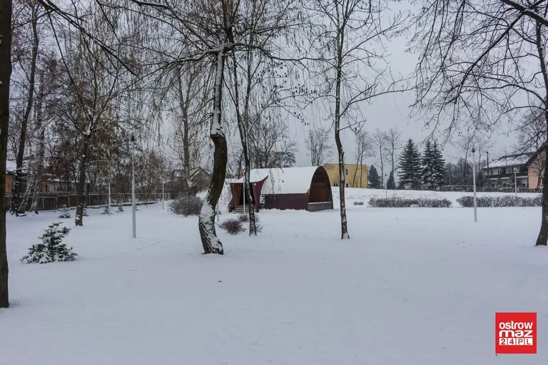 Zaśnieżona Ostrów Mazowiecka (zdjęcia)