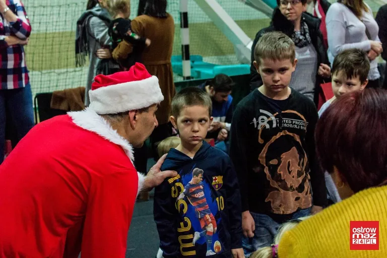 Spotkanie z Mikołajem w Ostrowi Mazowieckiej (zdjęcia, wideo)