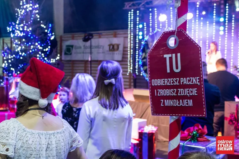 Spotkanie z Mikołajem w Ostrowi Mazowieckiej (zdjęcia, wideo)