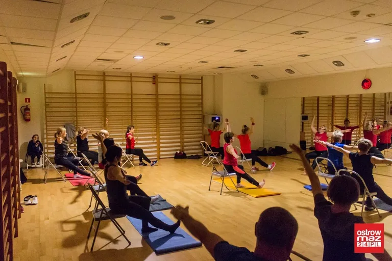 Mikołajkowy fitness w MOSiR (zdjęcia, wideo)