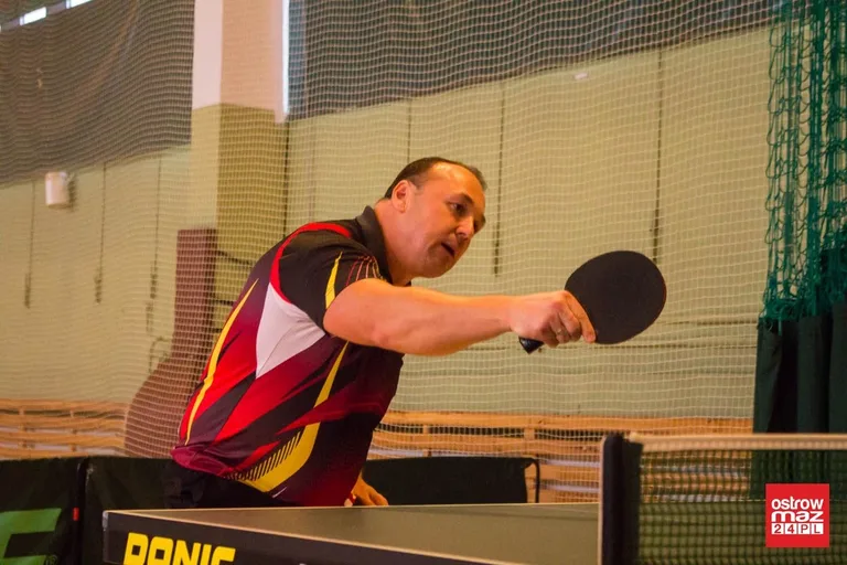 Obidziński pierwszym liderem Grand Prix w tenisie stołowym (zdjęcia, wideo)