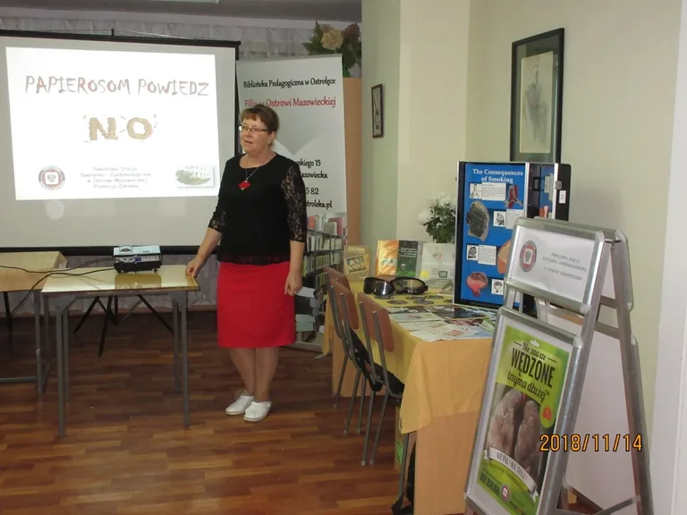 Światowy dzień rzucania palenia w bursie szkolnej (zdjęcia)