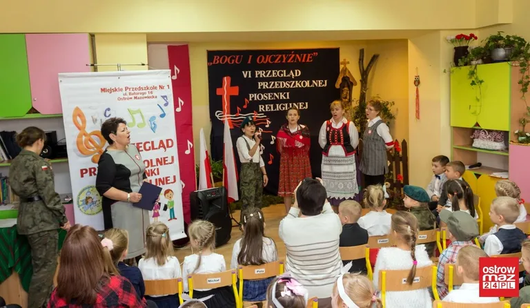 Przegląd przedszkolnej piosenki religijnej za nami (zdjęcia, wideo)