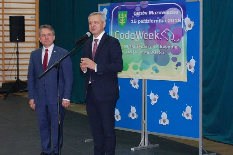 Europejski Tydzień Kodowania w Ostrowi Mazowieckiej (zdjęcia)