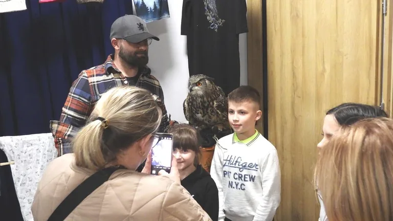 Noc z Sowami w małkińskim GOKiS (zdjęcia, wideo)