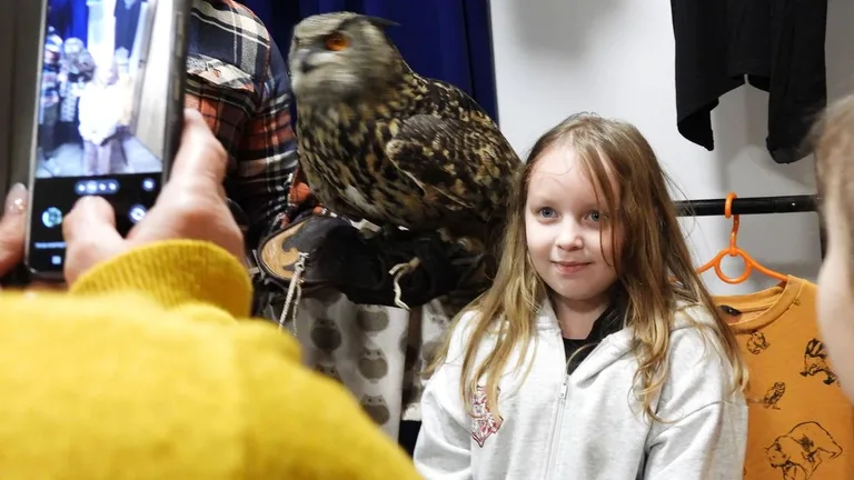 Noc z Sowami w małkińskim GOKiS (zdjęcia, wideo)