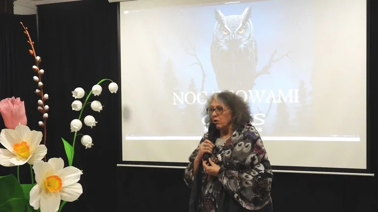 Noc z Sowami w małkińskim GOKiS (zdjęcia, wideo)