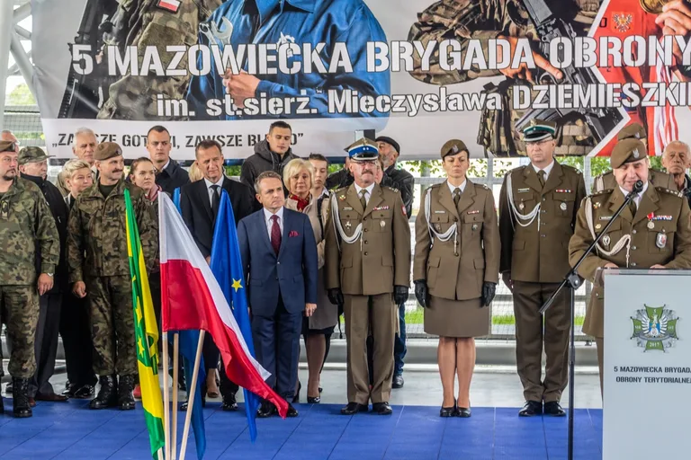 Przysięga żołnierzy WOT w Ostrowi Mazowieckiej (zdjęcia, wideo)