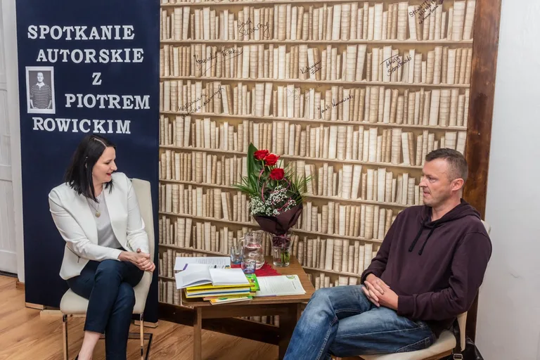 Piotr Rowicki w MBP (zdjęcia)