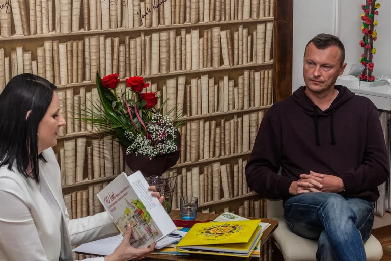 Piotr Rowicki w MBP (zdjęcia)