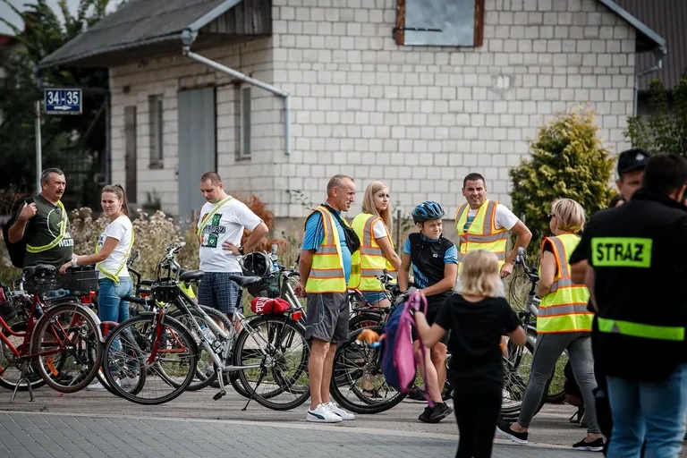 Rajd rowerowy w Andrzejewie. Upamiętnili poległych