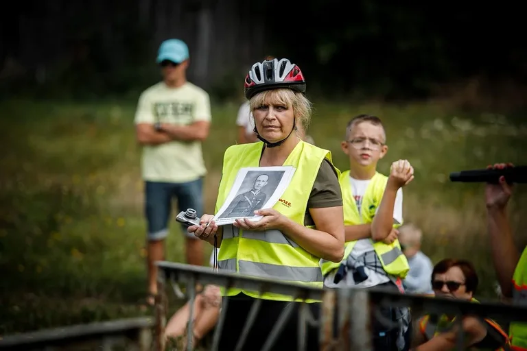 Rajd rowerowy w Andrzejewie. Upamiętnili poległych