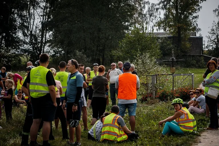 Rajd rowerowy w Andrzejewie. Upamiętnili poległych