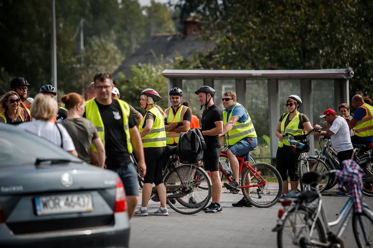 Rajd rowerowy w Andrzejewie. Upamiętnili poległych