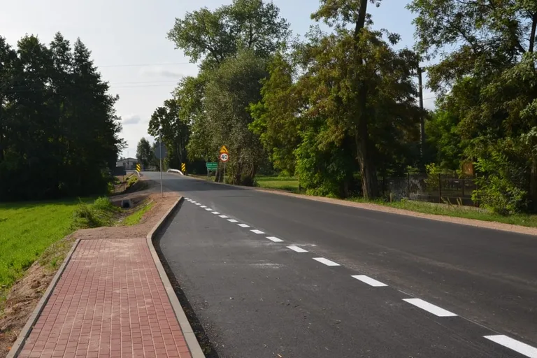 Droga powiatowa w gminie Stary Lubotyń oddana do użytku (zdjęcia)