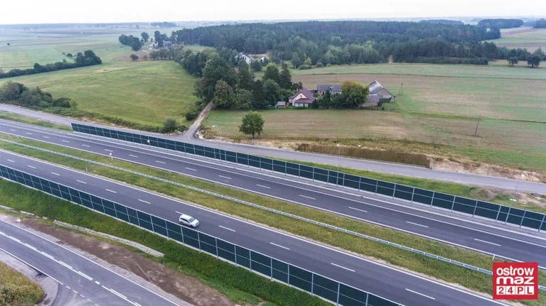 S8 wciąż w trakcie przebudowy (zdjęcia z lotu ptaka)