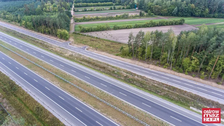 S8 wciąż w trakcie przebudowy (zdjęcia z lotu ptaka)