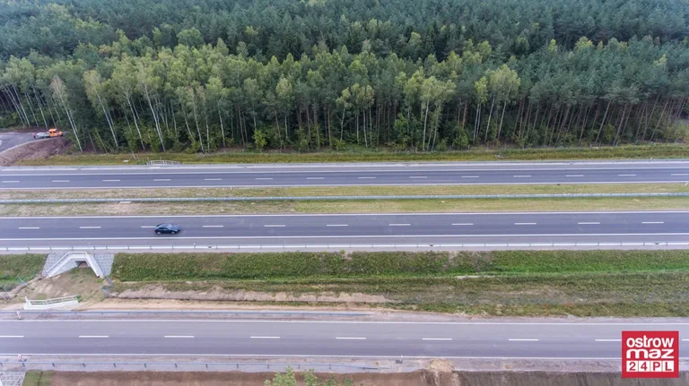 S8 wciąż w trakcie przebudowy (zdjęcia z lotu ptaka)