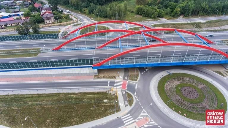 S8 wciąż w trakcie przebudowy (zdjęcia z lotu ptaka)