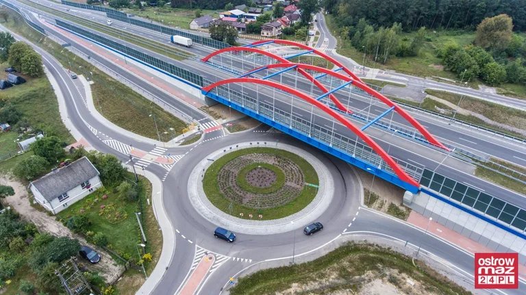 S8 wciąż w trakcie przebudowy (zdjęcia z lotu ptaka)