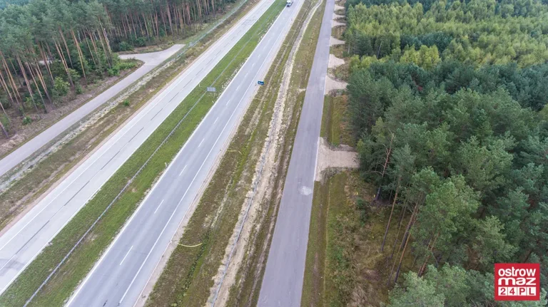 S8 wciąż w trakcie przebudowy (zdjęcia z lotu ptaka)