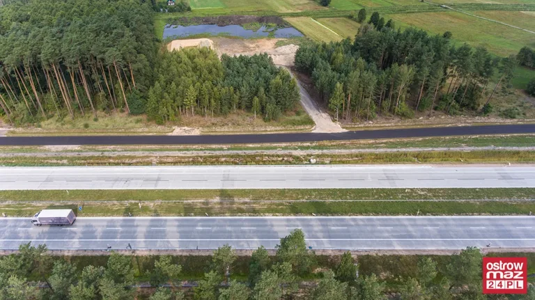 S8 wciąż w trakcie przebudowy (zdjęcia z lotu ptaka)