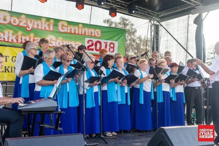 Dożynki gminne w Małkini Górnej (zdjęcia, wideo)