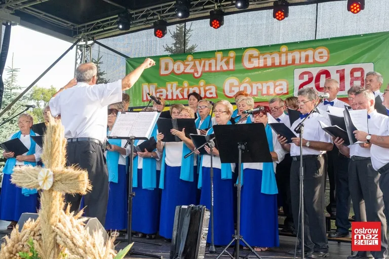 Dożynki gminne w Małkini Górnej (zdjęcia, wideo)