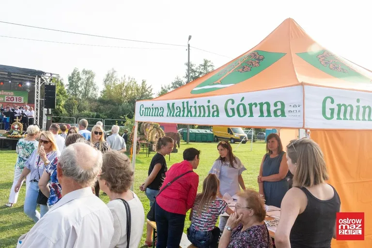 Dożynki gminne w Małkini Górnej (zdjęcia, wideo)
