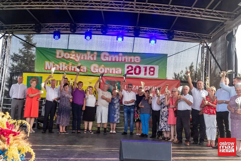 Dożynki gminne w Małkini Górnej (zdjęcia, wideo)
