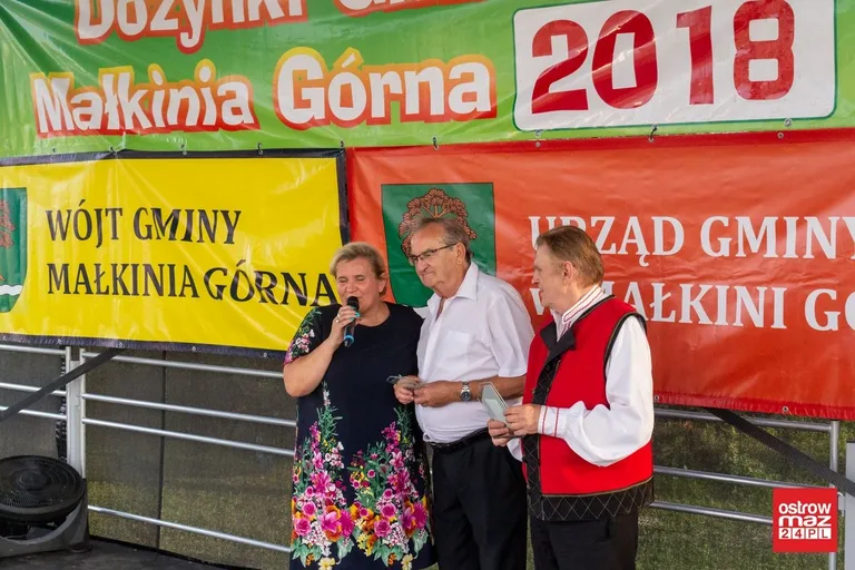 Dożynki gminne w Małkini Górnej (zdjęcia, wideo)