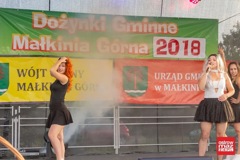 Dożynki gminne w Małkini Górnej (zdjęcia, wideo)