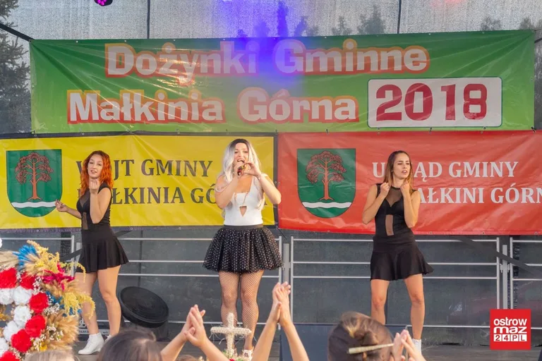 Dożynki gminne w Małkini Górnej (zdjęcia, wideo)