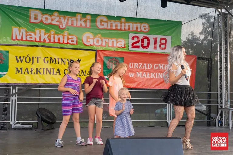 Dożynki gminne w Małkini Górnej (zdjęcia, wideo)