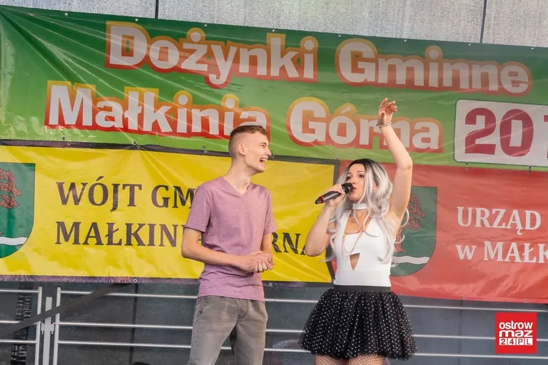 Dożynki gminne w Małkini Górnej (zdjęcia, wideo)